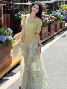 Trendy Loose Skirt Set