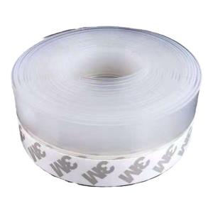 Silicone Door Window Seal Strip Windproof Warmth Retention Gap Filler Self Adhesive Rubber for Glass Door Bottom Gap