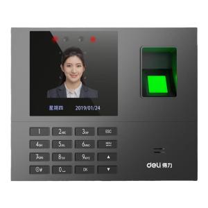 deli | Employee Time Attendance Machine Fingerprint Facial Recognition Integrated