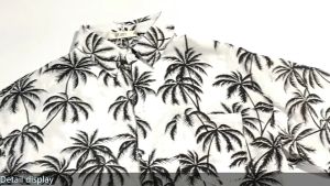 NEW WESTERN Hawaii style shirt Polo shirt mens oversize shirt