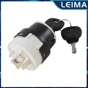 Ignition Switch With Keys 10 Pins 701 80184 45500 Y1372 for JCB JCB200 JCB220 Tractor Preheat Start Switch 50988 85804674 330262