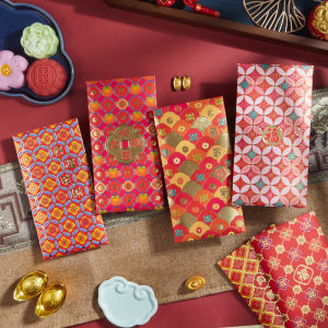 Creative Gold Embossing Lucky Money Envelope Prosperous Year of the Horse Luxury Hong Kong Version Personalized Spring Festival Gift