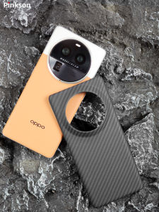 Pinkson OPPO Find X6 pro Carbon Fiber Phone Case Full Cover Kevlar Aramid Fiber Dustproof Business High End X6 pro Shell