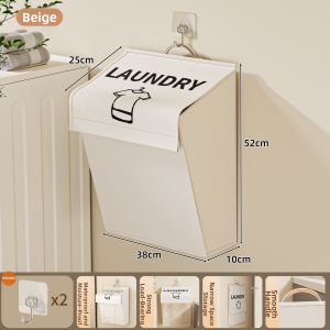SUOBAI | Wall-mounted Foldable Laundry Basket