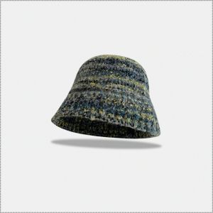 Small Tray Hat Unique Vintage Style Warm Fishermans Hat Small Pot Hat Cover Up Your Face Woolen Beanie Cover Your Head
