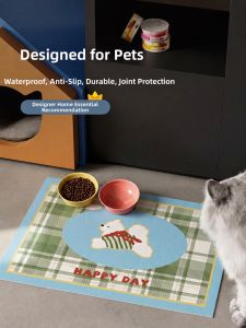 YUNHAOBUYI | Waterproof Striped INS Style Dog Bed