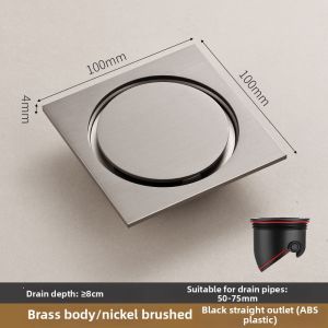 Odor Preventing Laundry Room And Bathroom Floor Drain