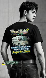 ladons.id Kaos Sopir Travel Balap Distro Premium