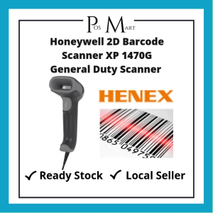 Honeywell Handheld 2D / QR Area-Imaging Barcode Scanner Voyager XP 1470G General Duty Scanner