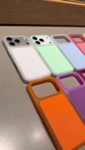 Ốp Lưng Jello Sanding Bumper Cho iPhone 17/16/15 Pro Max - Vỏ Cứng Chống Sốc Màu Kem Sang Trọng Mờ Lì Kiểu Macaron Thiết Kế Đơn Giản Chính Hãng