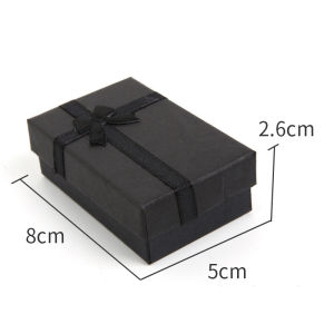 Wholesale 24pcs Assorted Colors Jewelry Sets Display Box Necklace Earrings Ring Box 5*8*2.5cm Packaging Gift Box mixed