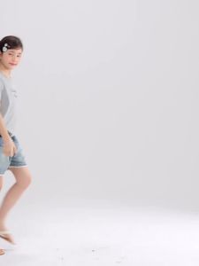 MUCMUKN | Resort Style Soft Ribbed Cotton Shell Embroidered T-Shirt for Girls