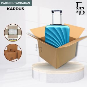 Kardus Koper Khusus & Packing Aman untuk Koper Travelling