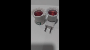 Paket 24 PCS Fitting Colok Switch / Rumah Lampu Saklar / Fiting Lampu Tidur Saklar SNI