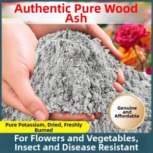 Wood Ash Fertilizer Potassium Supplement Insecticidal Disease-Resistant Planting Soil