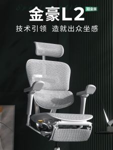 Ergonomically Designed Flagship Office Chair by Baoyou JinHao with Adjustable Backrest And Footrest for Comfortable Seating