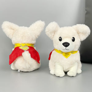 2025 Hot New Krypto The Superdog Plush Doll Cute Krypto Cotton Doll Anime Movie Peripherals Plushie Toy Birthday Gift