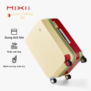 Mixi | Vali Du Lịch Nữ Đa Màu Dung Lượng Lớn 24 inch