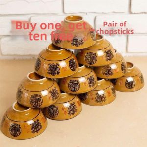 Thick Heat-Resistant Chinese Dinnerware