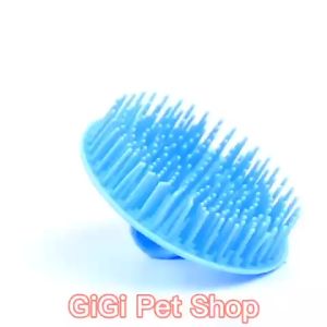 Lược tròn răng nhựa chải lông thú cưng dụng cụ vệ sinh làm đẹp massage phụ kiện chó mèo - GiGi Pet Shop