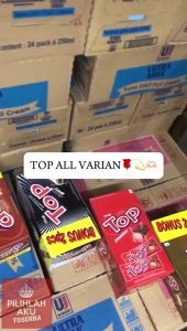 Delfi TOP Chocolate 9 gram isi 24pcs / box - (HARGA 3 BOX LEBIH MURAH)