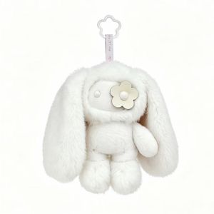 LDCX | New Juju Doll Series: Cute Rabbit Juju Flower Plush Doll Claw Machine Blind Box Doll Stuffed Toy Anime Plush