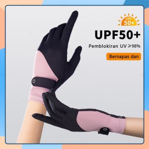 Sarung Tangan Motor / Sarung Tangan Motor Anti Uv / Sarung Tangan Wanita Pelindung Matahari Sarung Tangan Musim Panas Sarung Tangan