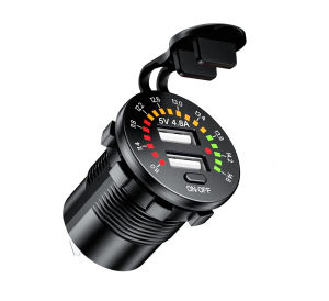 Quik Car Charger Fast Charging 2 Port 4.8a Usb Qualcomm 3.0-batok Saver Cas Hp Mobil&motor Fast