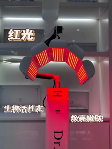 Spectrometer Beauty Salon Professional Red Blue Light Acne Removal Large Panel Lamp Beauty Instrument Facial Light Photon Skin Rejuvenation Device