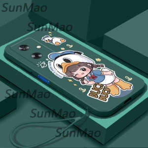 For OPPO A79 5G casing Penutup Gadis Kartun Kasus Telefon CHA30