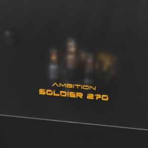 AMBITION | Ambition Soldier 270 Wireless Tattoo Pen Kit Tattoo Machine Set Stroke 4.0+4.5mm Major Brushless Motor 270 High Torque Grip 42mm