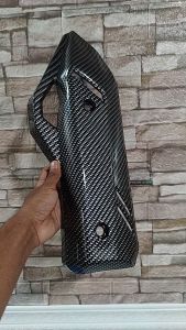 COVER KNALPOT VARIO 160 NEW PCX 160 NEW CARBON
