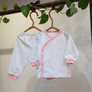 Set 5 Món Đồ Dài Áo Cài Chéo Sơ Sinh MIOMIO - Cho Bé Trai Bé Gái (Từ 0-3M) Vải Cotton