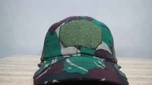 Topi Tactical Coak Loreng Bahan Ripstop Kombinasi Doublemesh Motif Loreng Malvinas Desert/Gurun Acupat