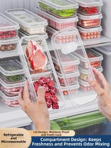 TAOKOU | Narrow Space Refrigerator Organizer Food Grade Storage Box