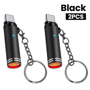 Mini Type C Mobile Phone Cigarette Lighter Air Blowing Cigarette Lighter Outdoor Safety USB C Lighter Adapter For iPhone 17 Pro