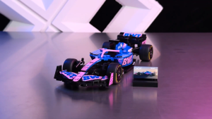 CaDA BWT Alpine F1 Team A525 Racing Car Brick DIY 1:24 Scale Vehicles Set C55024W