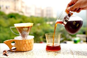 Japanese Origin Famous Door Kono Pour-over Coffee Gift Box & Professional Hand Punch Suit Coffeepot