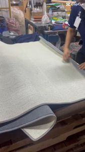 Carpets Inter พรมรุ่น Cozy-ฺBlue ขนาด 120*180 cm. พรมโมเดิร์น สีน้ำเงิน พรมแต่งห้อง พรมห้องรับแขก พรม Living room Rug พรมขนนุ่ม