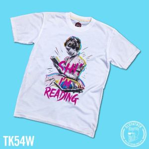 เสื้อยืดคอกลมแขนสั้น ผ้าTK พิมพ์ระบบ Sublimation นุ่ม สวมใส่ สบาย ระบายอากาศไม่ร้อน ( รหัสสินค้า TK 54 )