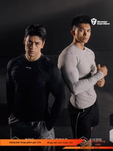 Monster Guardians | Áo Thun Dài Tay Có Tính Nén Co Dãn