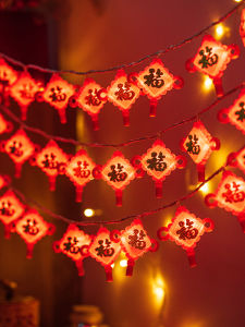 Spring Festival Decorative Lights Snake Year Lucky Bag Colorful LED Hanging Ornaments Illuminated Window Scene Arrangement