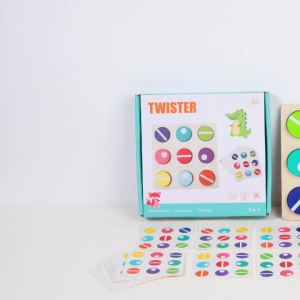 Montessori Wooden Block Toys Color Matching Game Shapes Puzzle Sorting Color Cognition Toy Color Pairing for Children Education