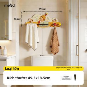 MEISD | Giá Treo Khăn Không Cần Khoan Tổ Chức Phòng Tắm