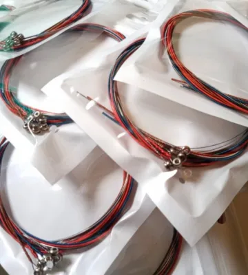 Senar Gitar Akustik Warna Warni 1.set ( 0.10 )