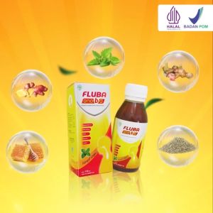 Fluba Anaba Madu Herbal Melegakan Tenggorokan 2 Botol - 130 ml