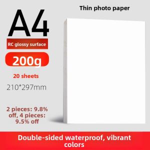 Epson HP Canon Photo Paper High Gloss Smooth Surface A4 Fine Flocking Matte Home Use Color Inkjet Printer Photo Paper A3 Waterproof Album Paper 4R