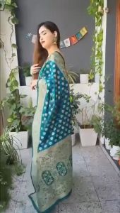 [PRE-ORDER] DUEL TONE SUPER RICH BANARASI SOFT SILK SAREE {ETA:2025-12-31}