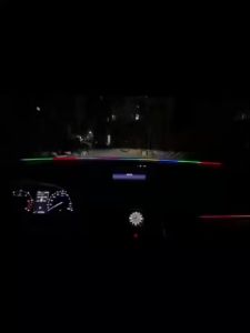 SEAMETAL | SEAMETAL RGB LED Bảng Điều Khiển Ô Tô Đèn Xung Quanh 140cm/150cm Điều Khiển Bằng Ứng Dụng Đèn Cabin Đa Màu Đèn Lấp Đầy Khoảng Trống Cho Ô Tô