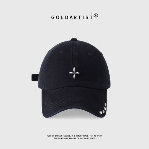 GOLD ARTIST | Gray Rivet Casual Outdoor Baseball Cap